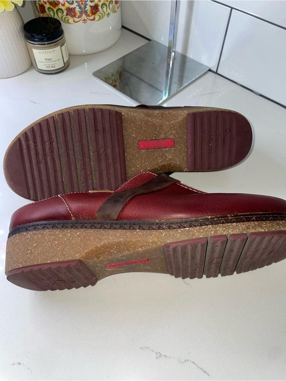 Pikolinos Granada | Women’s Medium Heel Clogs | Size 40 | Arcilla - Picture 9 of 14